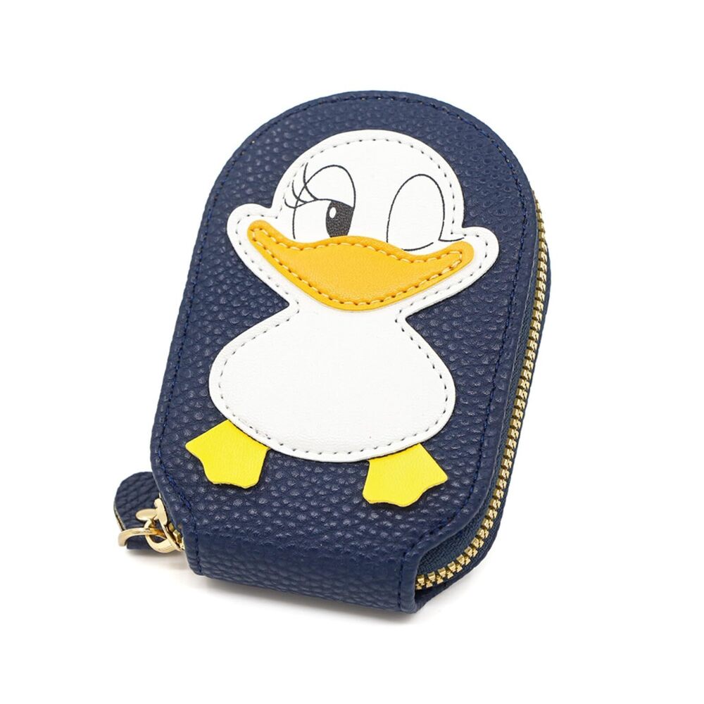 6601 Wallet Card Holder, RFID Blocking Purse,Cute Duck Small Minimalist
